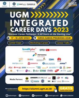 UGM Integrated Career Days 2023: Discover Career Pathways: It All Starts at The Starting Line
