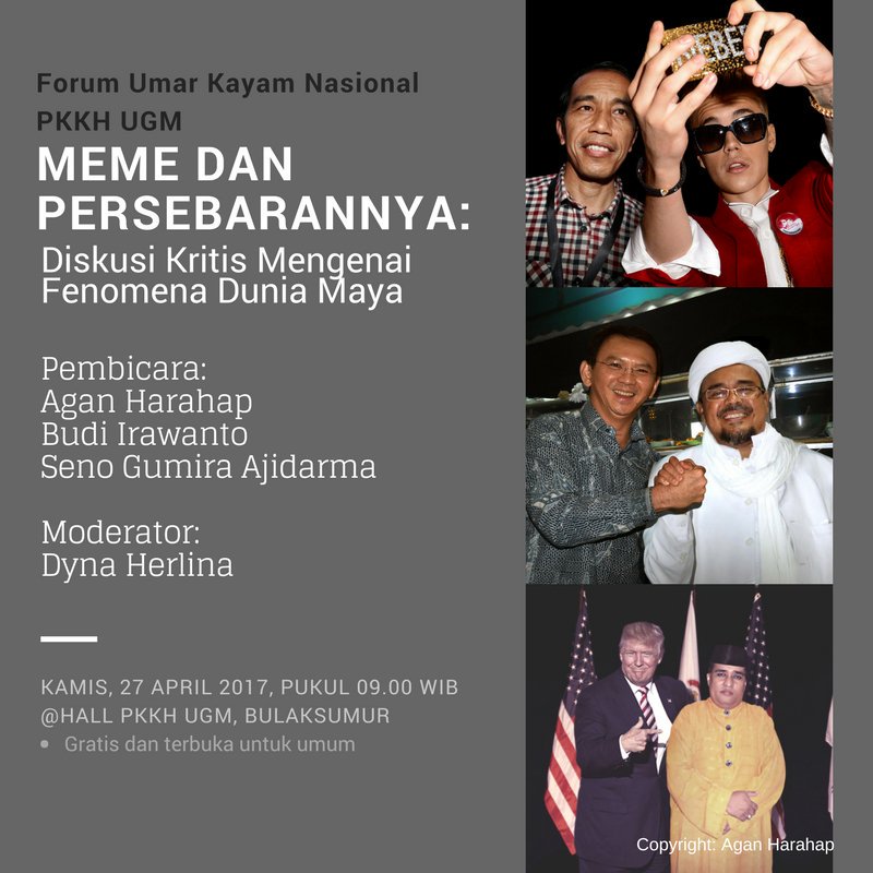 Forum Umar Kayam Nasional Meme Dan Persebarannya Yogya 