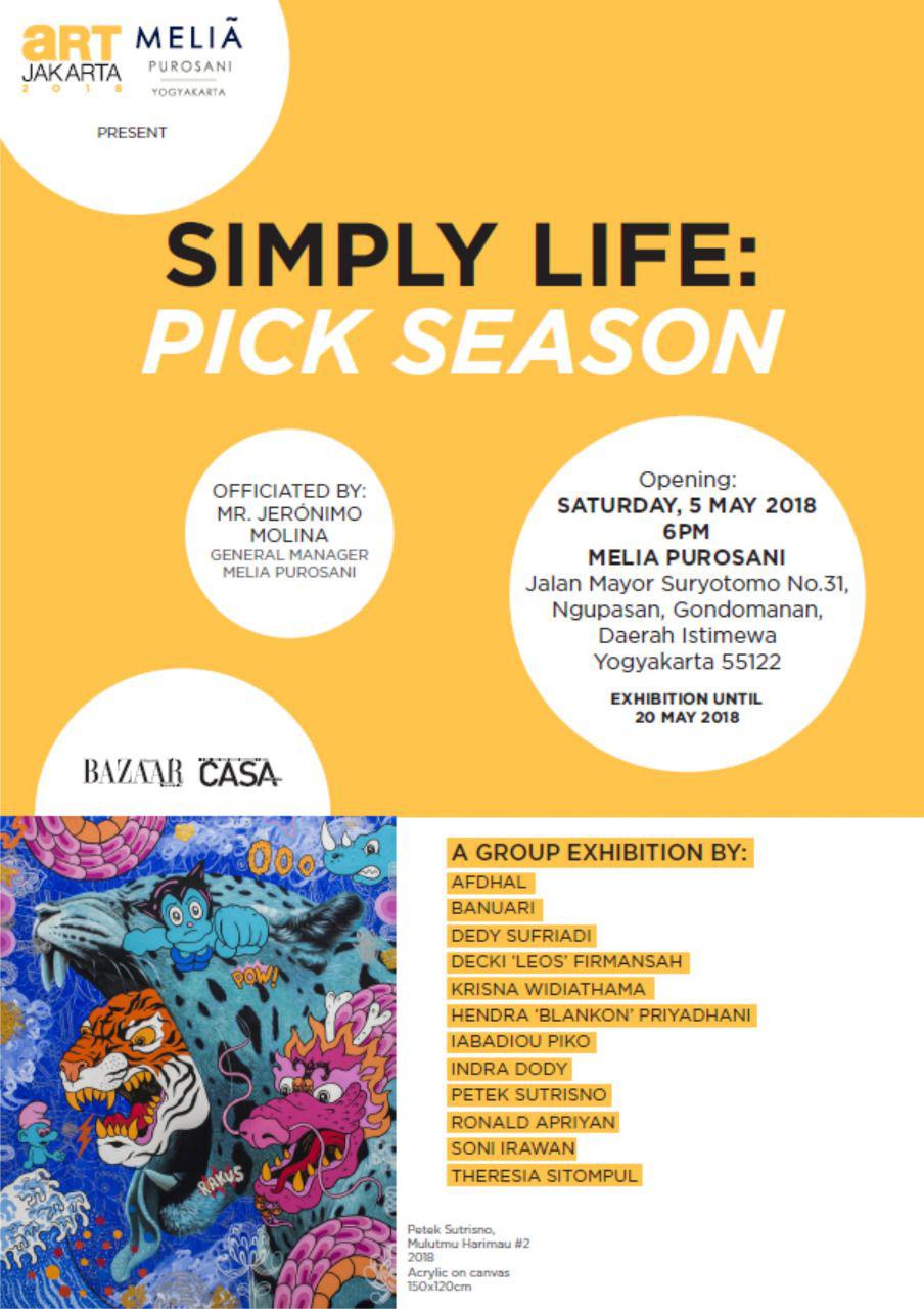 Pameran simply life pick season yogya gudegnet