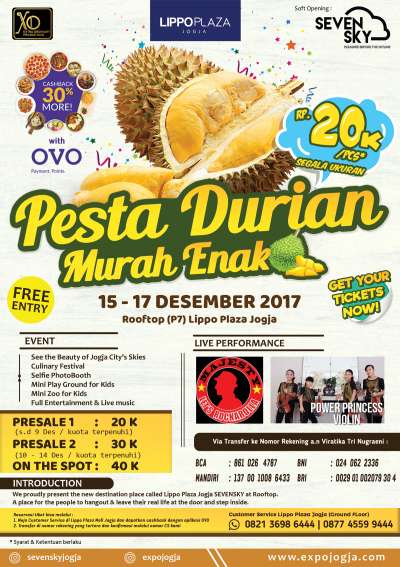 Pesta Durian 2017 Yogya | GudegNet