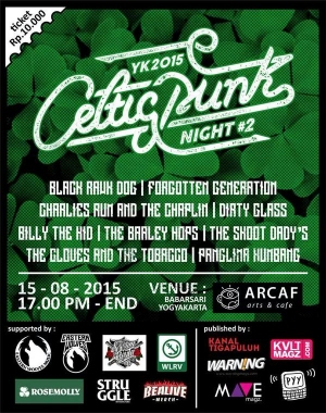 Celtic Punk Night #2 di Arcaf Cafe Babarsar