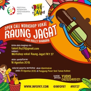 Open Call Worksop Raung Jagat