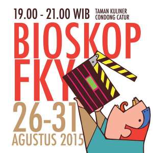 Jadwal Bioskop FKY 2015 di Taman Kuliner Condong Catur