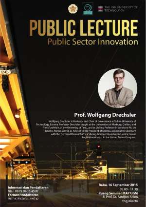 Public Sector Innovation with Wolfgang Drechsler