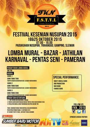 Festival Kesenian Nusupan 2015