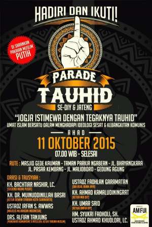 Parade Tauhid Se-DIY Jateng