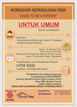 Workshop Kepenulisan Fiksi