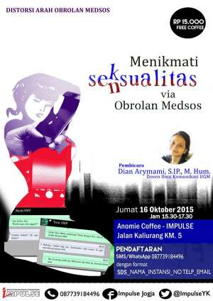 Menikmati Seksualitas dan Sensualitas via Obrolan Media Sosial