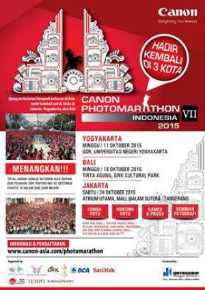 Canon PhotoMarathon Indonesia 2015