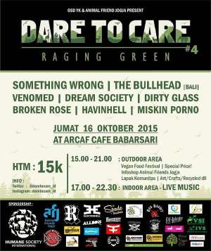 Dare to Care #4 "Raging Green"