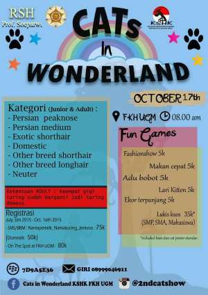 Cats in Wonderland di FKH UGM