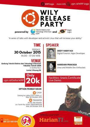 Wily Release Party di DTETI UGM