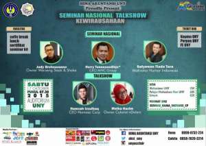 Seminar Nasional & Talkshow Kewirausahaan