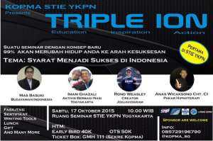 Seminar TRIPLE ION