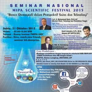 Seminar Nasional Mipa Scientific