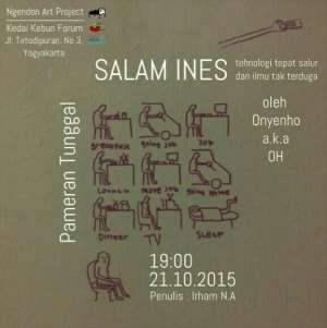 Pembukaan Pameran Salam Ines