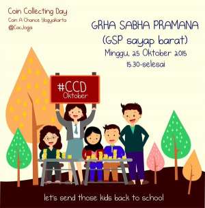 Coin Collecting Day di GSP UGM