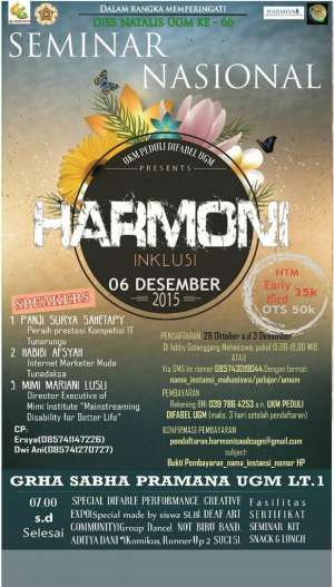 Seminar Nasional Harmoni Inklusi