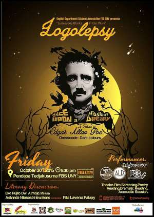 Logolepsy Tribute to Edgar Allan Poe