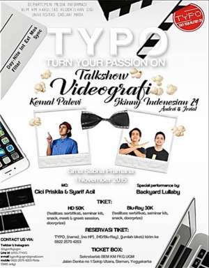 Talkshow Videografi Bersama Kemal Palevi & Skinny Indonesian