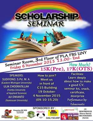Scholarship Seminar