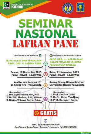 Seminar Nasional Lafran Pane 