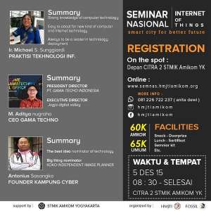 Seminar Nasional Internet of Things