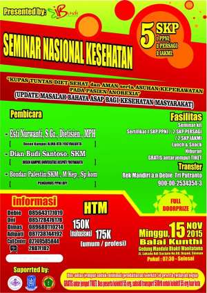 Seminar Nasional Kesehatan
