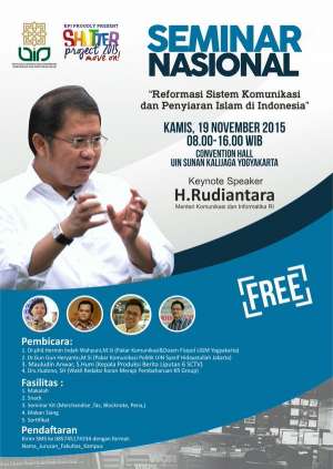 Seminar Nasional Komunikasi & Penyiaran Bersama Menkominfo