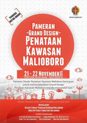 Pameran Desain Penataan Kawasan Malioboro