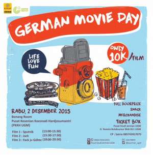 German Movie Day di PKKH UGM