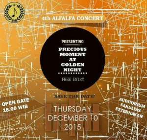 4th concert PSM Fak. Peternakan UGM