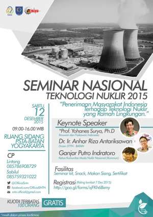Seminar Nasional Teknologi Nuklir