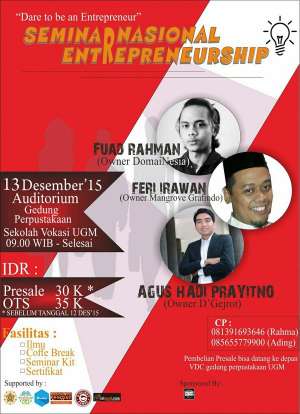 Dare to Be An Entrepreneur