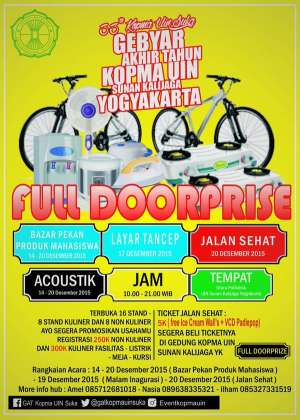 Gebyar Akhir Tahun Kopma UIN Sunan Kalijaga