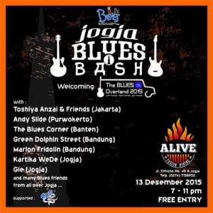 Jogja Blues Bash at Alive Cafe