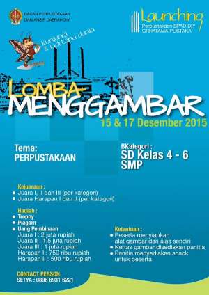 Lomba Menggambar Tingkat SD dan SMP