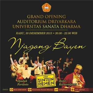 Grand Opening Auditorium Driyarkara Universitas Sanata Dharma