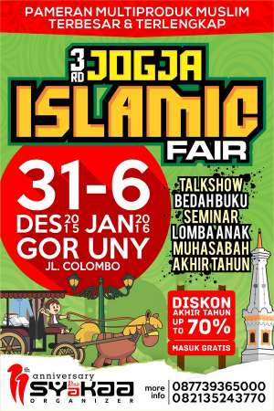 3rd Jogja Islamic Fair di GOR UNY