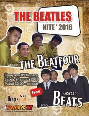 The Beatles Nite 2016 di XT Square