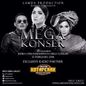 Mega Konser with Vina Panduwinata, Judika & Melly Goeslaw
