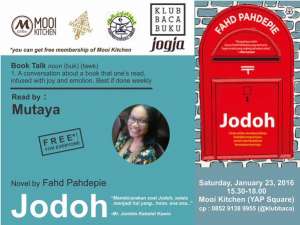 Klub Baca Buku Jogja: Membaca Jodoh Karya Fahd Pahdepie