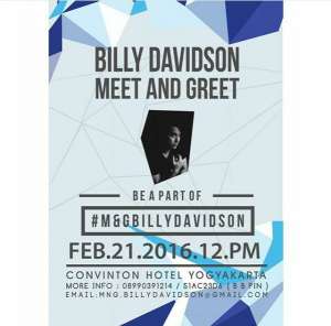 Billy Davidson Meet and Greet