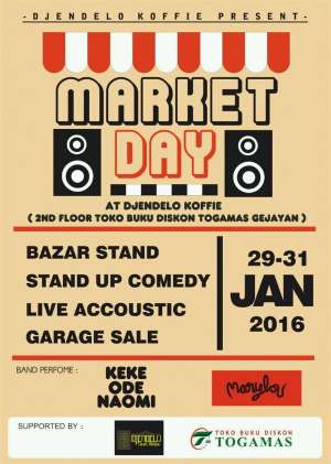 Market Day Djendelo Koffie