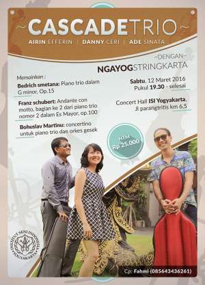  Cascade Trio dg NgayogString di Concert Hall ISI 