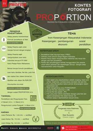 Lomba fotografi GRATIS