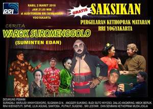  Kethoprak Mataram Warok Suromenggolo