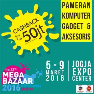 Pameran Mega Bazaar Consumer Show 5-9 Maret di JEC 