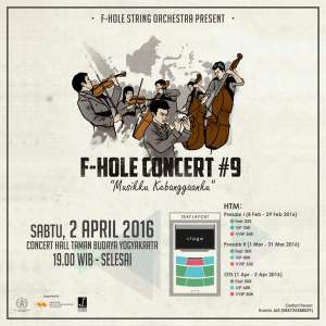 Konser @fholeofficial 9 Sabtu, 2 April 2016 