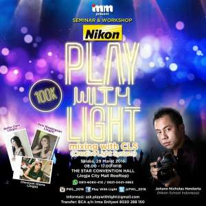 Seminar Fotografi Play With Light